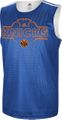 New York Knicks Royal Overtime Hustle Tank Top by Adidas