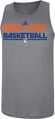 New York Knicks Slim Fit Pre-Game Clima Fabric Tank by Adidas