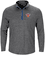 New York Knicks Mens Majestic Remain Focused Half Zip Mock Neck Shirt