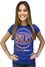 New York Knicks Womens Crew Neck Last Stop Too Tee Shirt by Adidas on Sale
