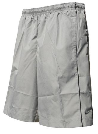 Nike Men's Grey Microfaille Polyester Training Shorts on Sale