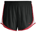 Nike Women�s New Black/Bubble Gum Tempo Running Short