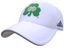 Notre Dame Fighting Irish White NCAA Fitted Sized Cap By Adidas
