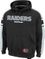 Oakland Raiders Passing Game III Hooded Sweatshirt by Majestic 