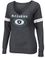Oakland Raiders Womens OT Queen V-Neck Ultra-Light Fleece Top