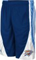 Oklahoma City Thunder 12 inch Inseam Flash Adidas Basketball Shorts