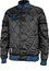 Oklahoma City Thunder Mens NBA Black Embroidered Satin Jacket by Adidas
