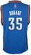 Kevin Durant Youth Oklahoma City Thunder Adidas Embroidered Swingman Basketball Jersey
