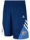 Oklahoma City Thunder Blue Pre-Game Shorts by Adidas