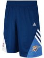 Oklahoma City Thunder Blue Pre-Game Shorts by Adidas
