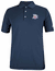 Oklahoma City Thunder Adidas Pure Motion Navy Performance Polo Shirt