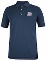 Oklahoma City Thunder Adidas Pure Motion Navy Performance Polo Shirt
