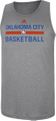 Oklahoma City Thunder Grey 2013-14 Slim Fit Official Clima Fabric Tank by Adidas