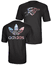 Oklahoma City Thunder Mens 2 Sided Shoe Pile High End Screened T Shirt by Adidas