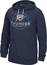Oklahoma City Thunder Mens Heather Navy Ultimate Banner Synthetic Hoodie by Adidas