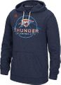 Oklahoma City Thunder Mens Heather Navy Ultimate Banner Synthetic Hoodie by Adidas