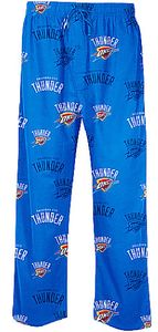 Oklahoma City Thunder Mens Light Blue Insider Pajama Pants by Concepts Sports