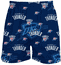 Oklahoma City Thunder Mens Navy NBA Keynote Boxer Shorts by Concepts Sports
