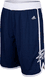 Oklahoma City Thunder Navy Embroidered Swingman Shorts By Adidas