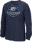 Oklahoma City Thunder Navy Ultimate Banner Long Sleeve T Shirt by Adidas