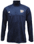 Oklahoma City Thunder Heather Navy Quarter Zip Synthetic Shirt by Adidas
