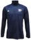 Oklahoma City Thunder Heather Navy Quarter Zip Synthetic Shirt by Adidas