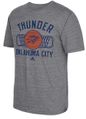 Oklahoma City Thunder Mens Slimmer Fit Grey Athletic Dept Blended T Shirt