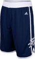 Oklahoma City Thunder Youth 8" Inseam Navy NBA Replica Basketball Shorts By Adidas