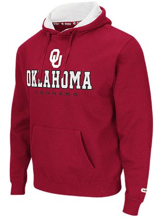 Oklahoma Sooners Crimson Zone 2 Embroidered Hoodie