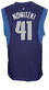 OUT OF STOCK Dirk Nowitzki Dallas Mavericks NBA Tackle Twill Swingman Replica Basketball Jersey By Adidas