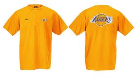 OUT OF STOCK Los Angeles Lakers  2-Sided Short Sleeve Tee Shirt By Reebok