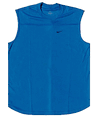 OUT OF STOCK Nike Photo Blue Wide Strap Dri-FIT Loose Fit Workout Top