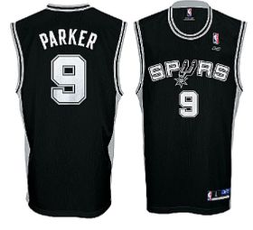 OUT OF STOCK Tony Parker San Antonio Spurs NBA Tackle Twill Swingman Replica Basketball Jersey By Reebok
