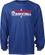 Philadelphia 76ers Heather Blue Adidas Authentic On-Court Practice Climalite Performance Long Sleeve T Shirt