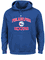 Philadelphia 76ers Mens Royal Majestic Heart & Soul 3  Hoodie Sweatshirt
