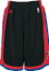 Philadelphia 76ers NBA Embroidered Tackle Twill Logo Basketball Shorts By Adidas