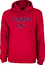 Philadelphia 76ers NBA Playbook Embroidered Red Hooded Sweatshirt by Adidas