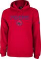 Philadelphia 76ers NBA Playbook Embroidered Red Hooded Sweatshirt by Adidas