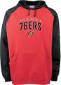 Philadelphia 76ers Tackle Twill Embroidered Hooded Sweatshirt By Reebok