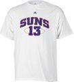 Phoenix Suns #13 Game On NBA White Short Sleeve Tee Shirt By Adidas