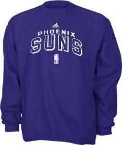 Phoenix Suns NBA Embroidered Crewneck Sweatshirt By Adidas