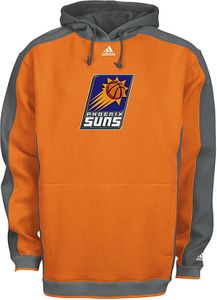Phoenix Suns NBA Orange Embroidered Dream Hooded Fleece Sweatshirt By Adidas