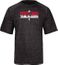 Portland Trailblazers Heather Black Adidas Authentic On-Court Practice Climalite Performance T Shirt