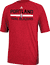 Portland Trailblazers Heather Red Climalite Practice Short Sleeve Shirt by Adidas