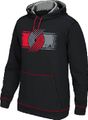Portland Trailblazers Mens Black Adidas Tip Off Synthetic Climwarm Hoodie