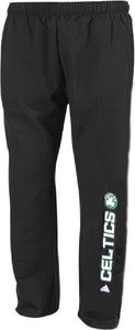 Reebok Boston Celtics Black Open Bottom Basketball Sweatpants