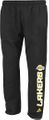 Reebok Los Angeles Lakers Black Open Bottom Basketball Sweatpants