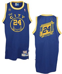 Rick Barry Golden State Warriors NBA Embroidered Replica Throwback Basketball Jersey By Adidas