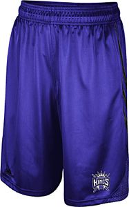 Sacramento Kings Purple Embroidered 12 inch Inseam Hoop Shorts by Adidas