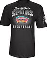 San Antonio Spurs Black Nine D Originals Short Sleeve T Shirt by Adidas